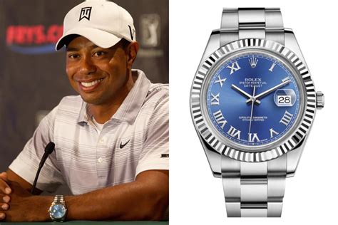 tiger woods rolex.